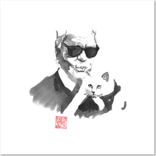 karl lagerfeld Posters and Art